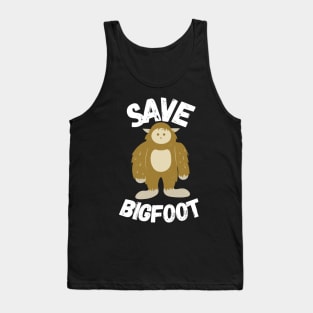 Save bigfoot Tank Top